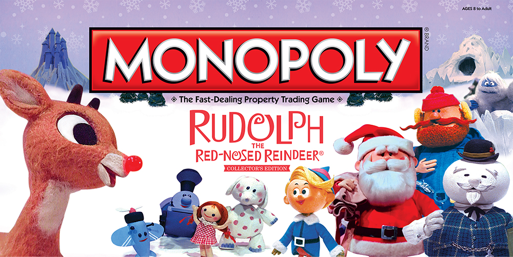 Boite du Monopoly Rudolph the Red-Nosed Reindeer