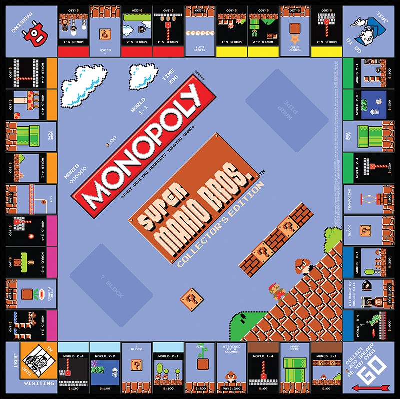 Plateau du Monopoly Super Mario Bros
