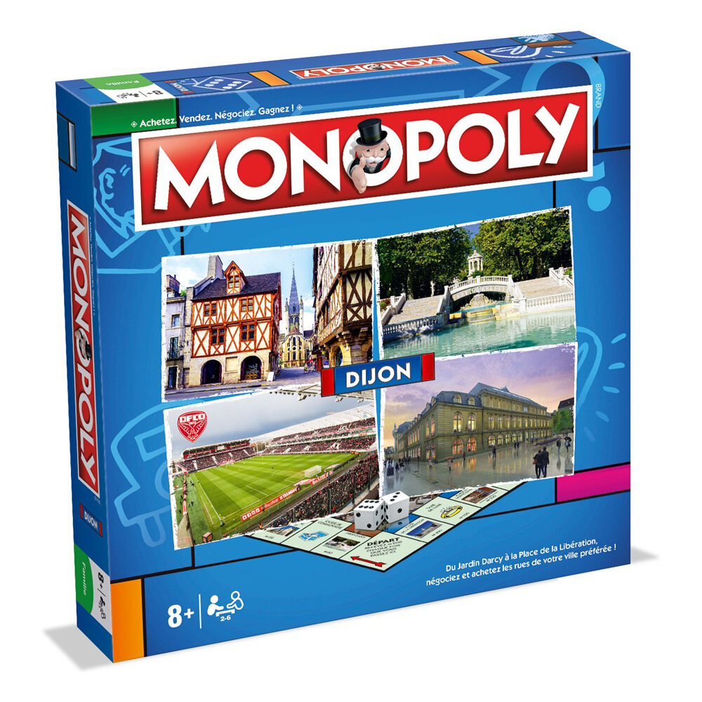 Boite du Monopoly Dijon - version 2019