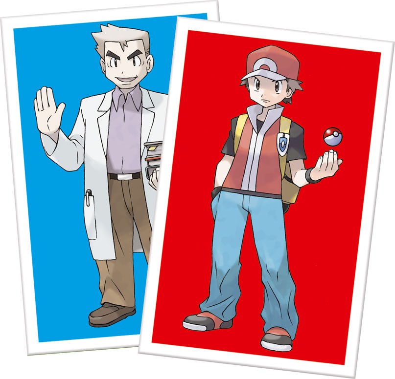 Dos ces cartes « Professeur Chen » et « Combat de Dresseur » du Monopoly Pokemon - Édition de Kanto