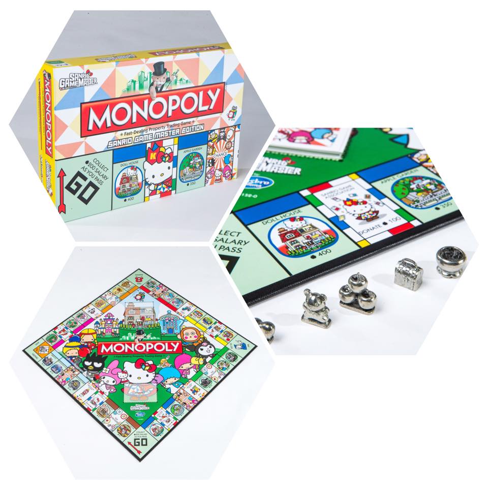Autre vue du Monopoly Sanrio Game Master