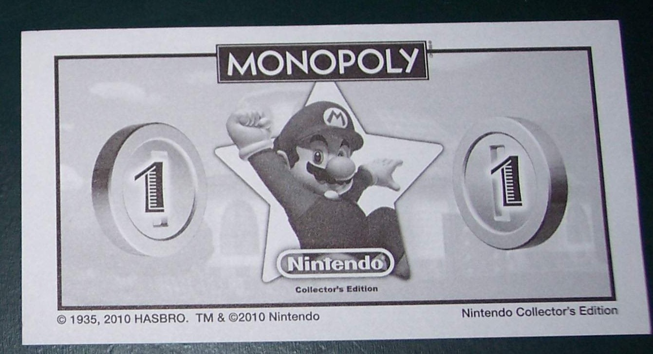 Billets du Monopoly Nintendo