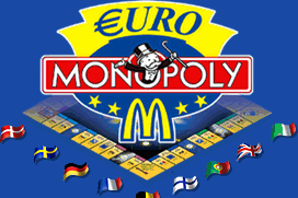 Euro Monopoly Mac Donald's 2001