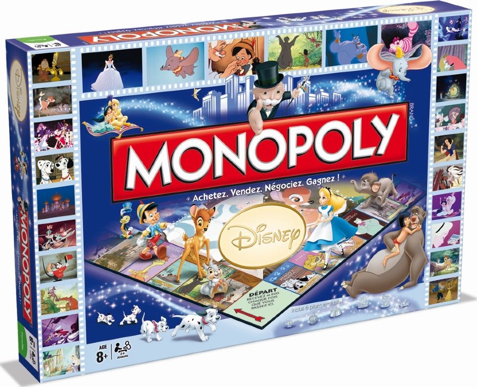 Boite du Monopoly Disney Classique (version 2015)