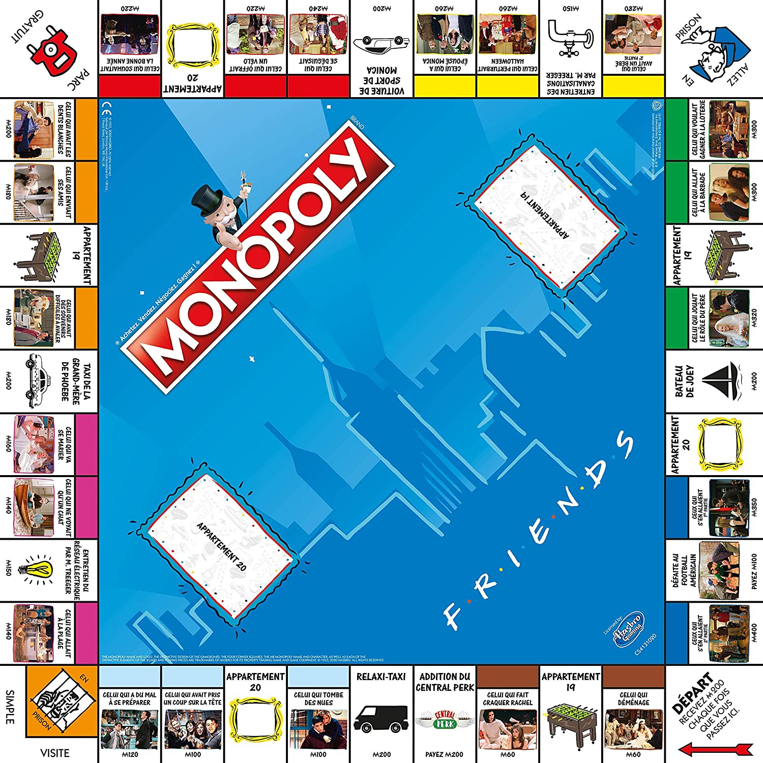 Plateau du Monopoly Friends