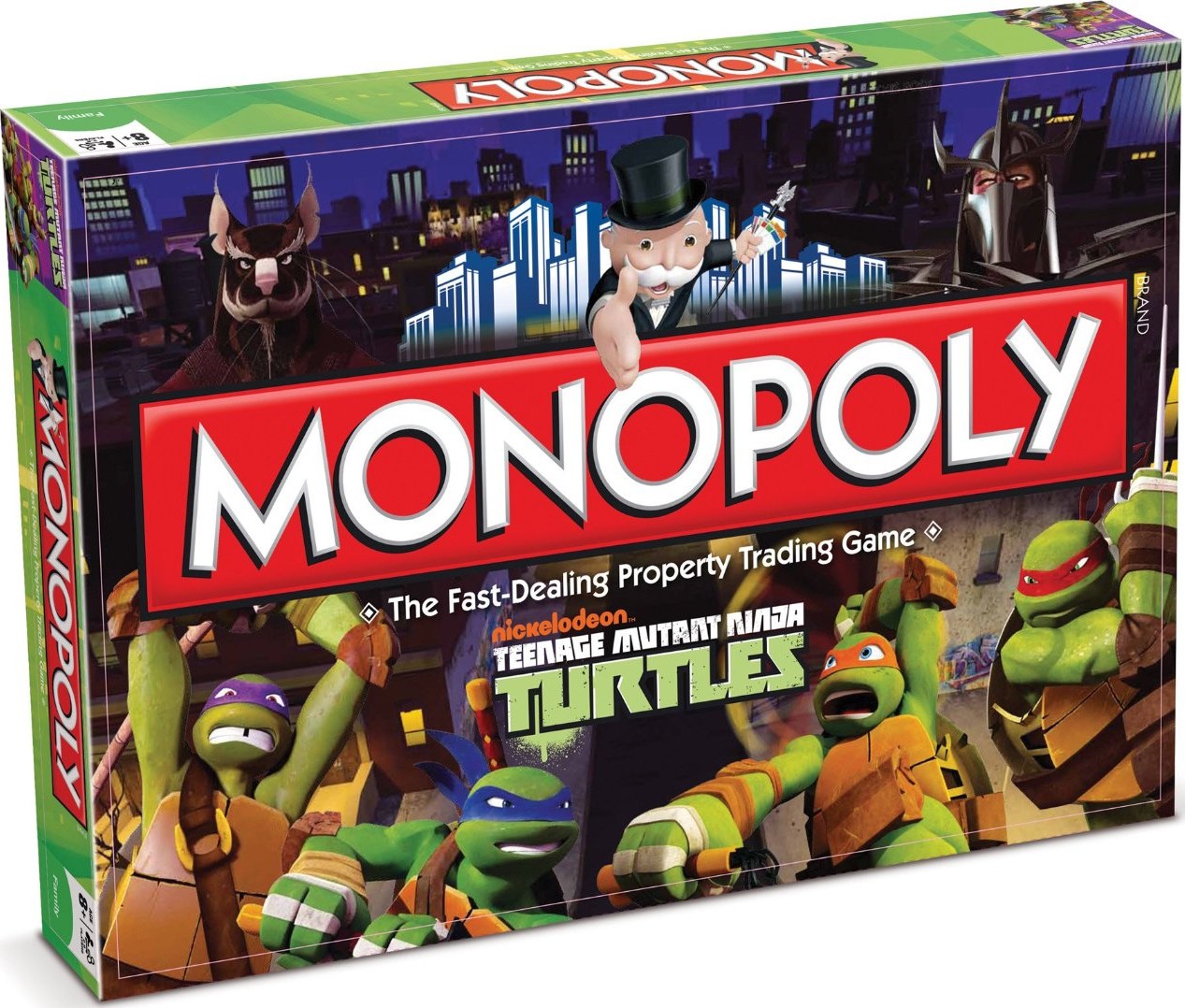 Boite du Monopoly Tortues Ninja - Teenage Mutant Ninja Turtles