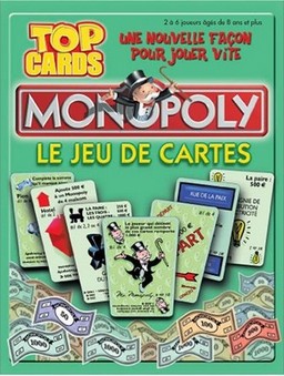 Boite du Monopoly Le Jeu de Cartes