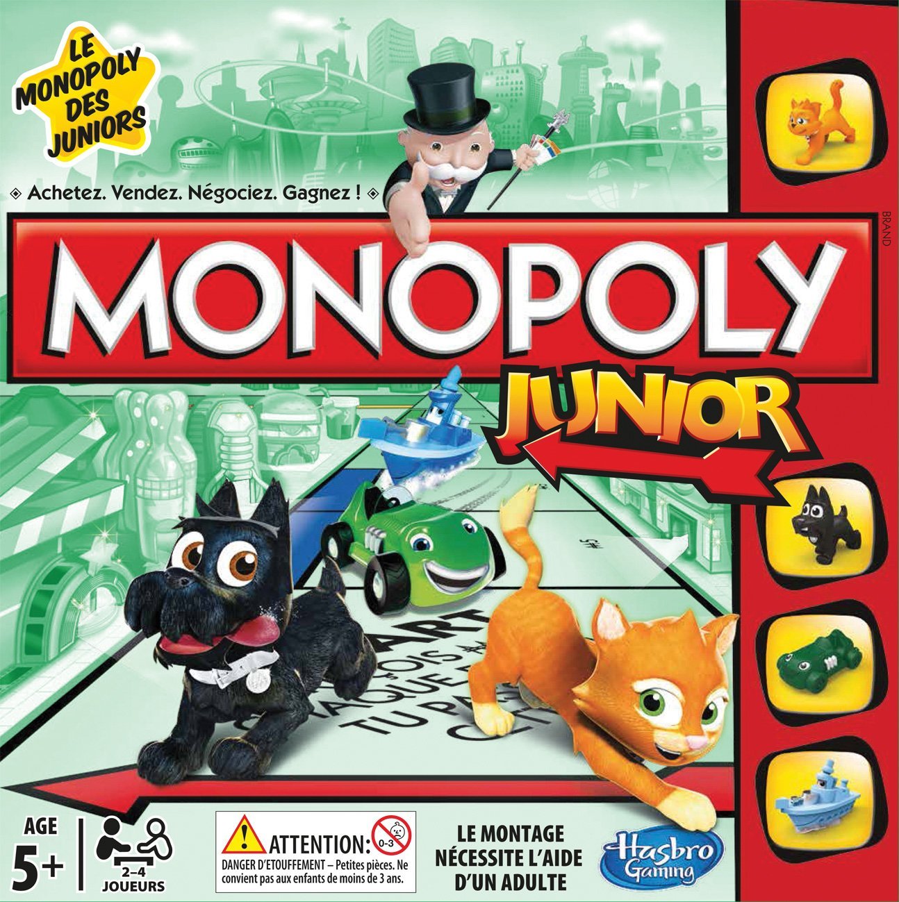 Boite du Monopoly Junior refresh