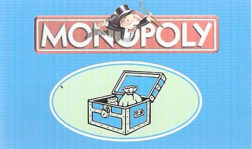 Carte caisse de communauté du Monopoly Méga