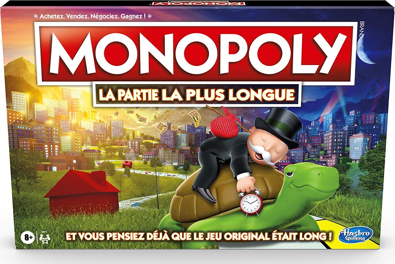 Boite du Monopoly La Partie la plus longue