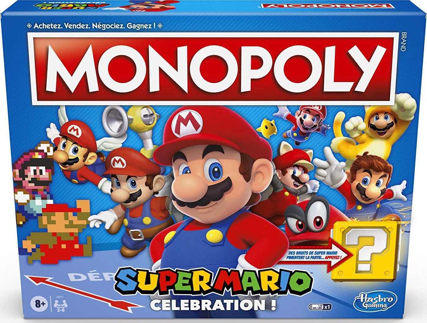 MONOPOLY - Super Mario Bros. Le Film (FR) : : Jeu