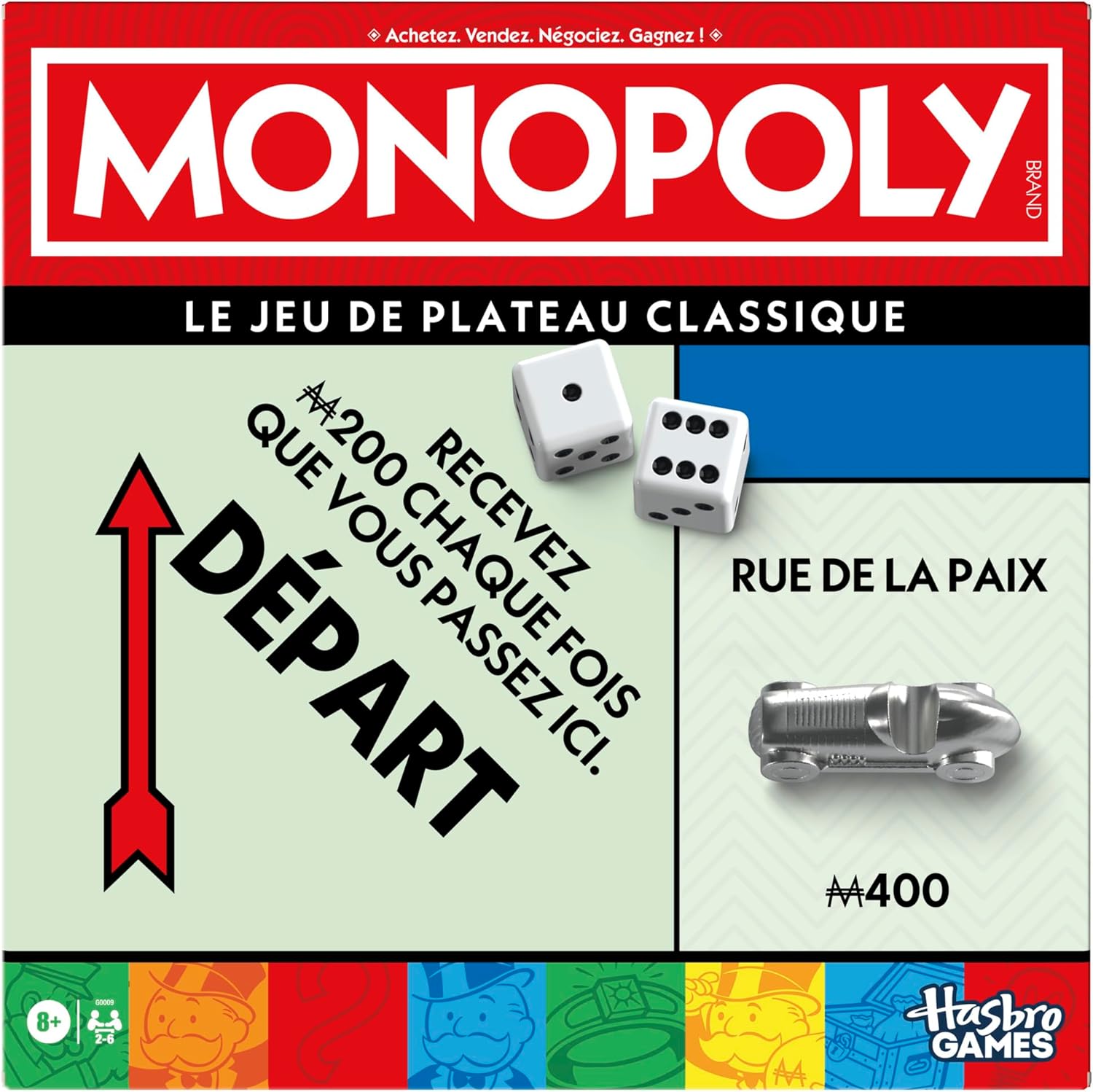 Boite du Monopoly Classique 2025-