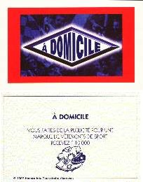 Carte caisse de communauté du Monopoly Coupe du Monde France 98