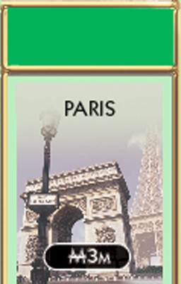 La case Paris du Monopoly Monde
