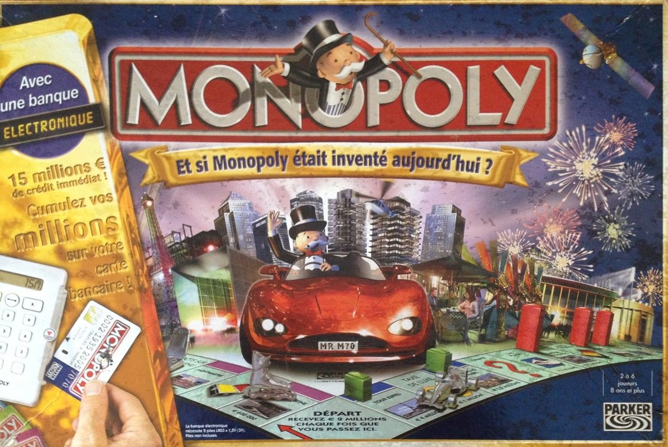 Boite du Monopoly Et si le Monopoly était inventé aujourd