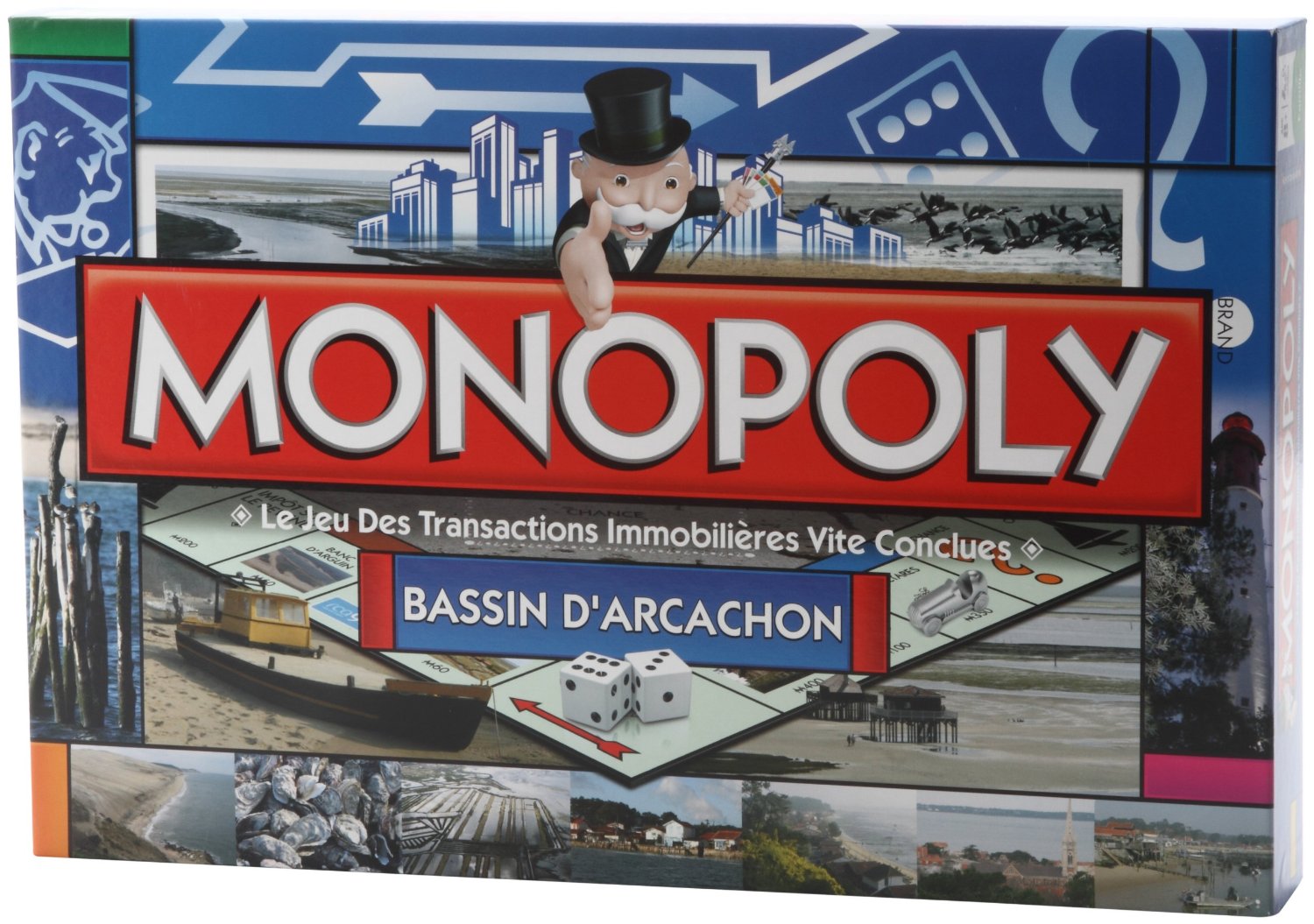 Boîte en 3D du Monopoly Bassin d