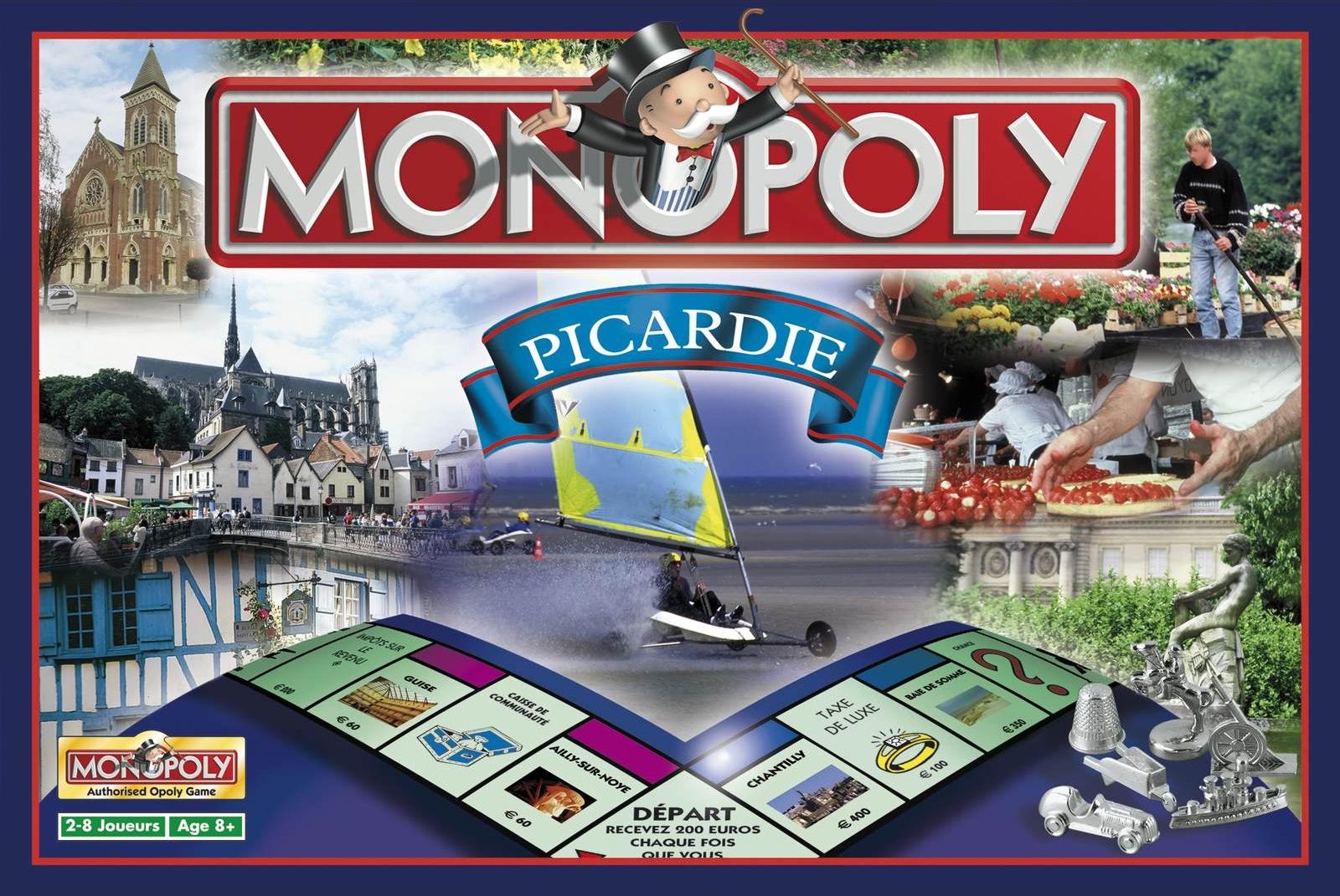 Boite du Monopoly Picardie