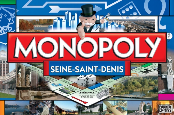 Boite du Monopoly Seine-Saint-Denis (93)