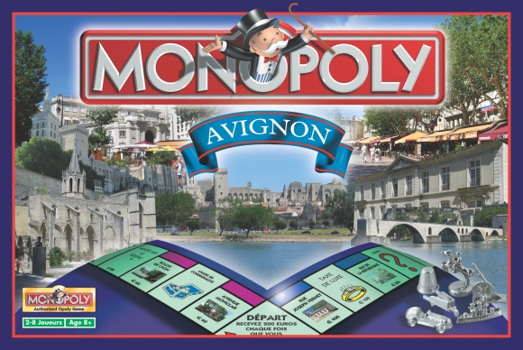 Boite du Monopoly Avignon