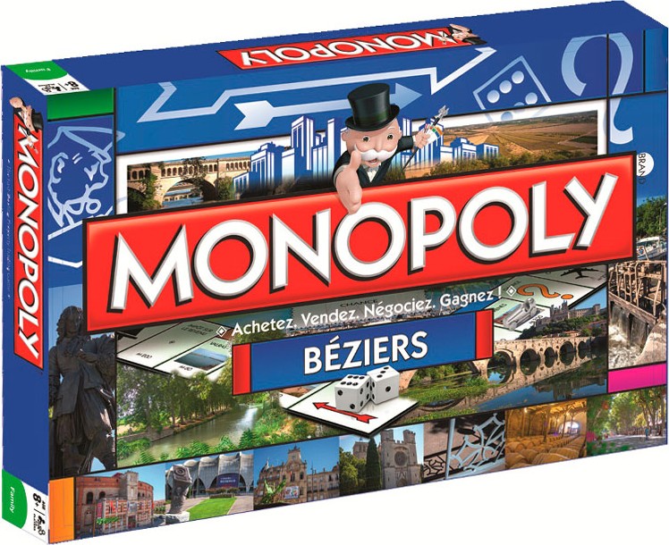 Boite du Monopoly Béziers