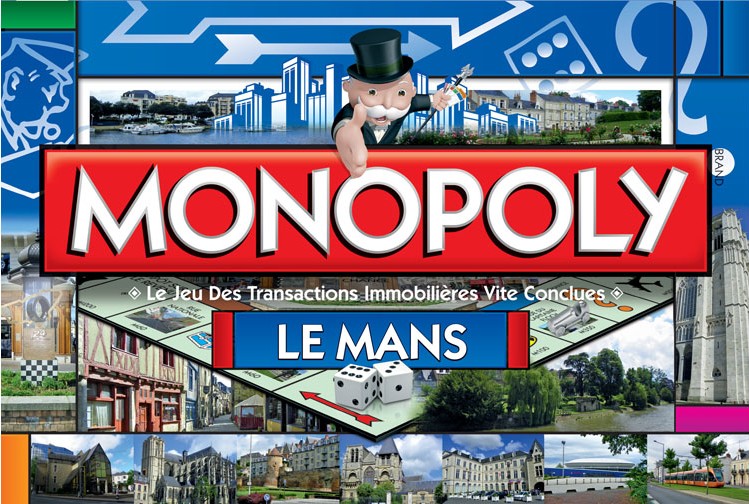 Boite du Monopoly Le Mans