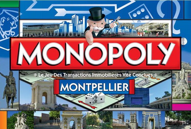 Boite du Monopoly Montpellier (version 2)