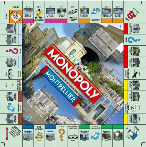 Plateau du Monopoly Montpellier (version 2)