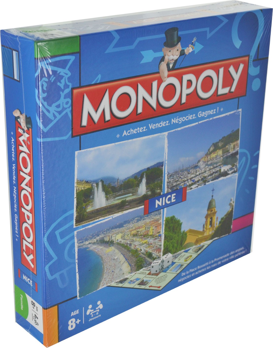 Boite en 3D du Monopoly Nice (version 2014)