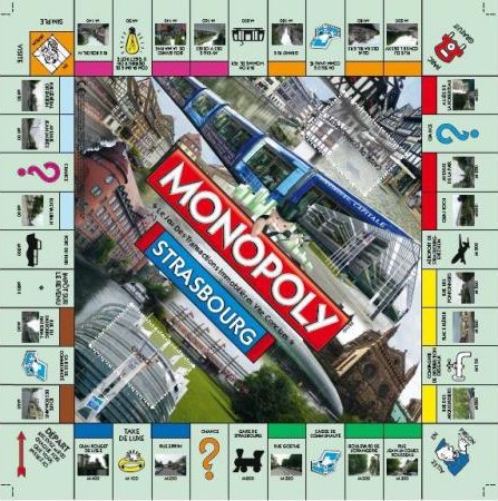 Plateau du Monopoly Strasbourg (version 2)