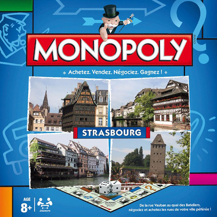 Boite du Monopoly Strasbourg (version 2015)