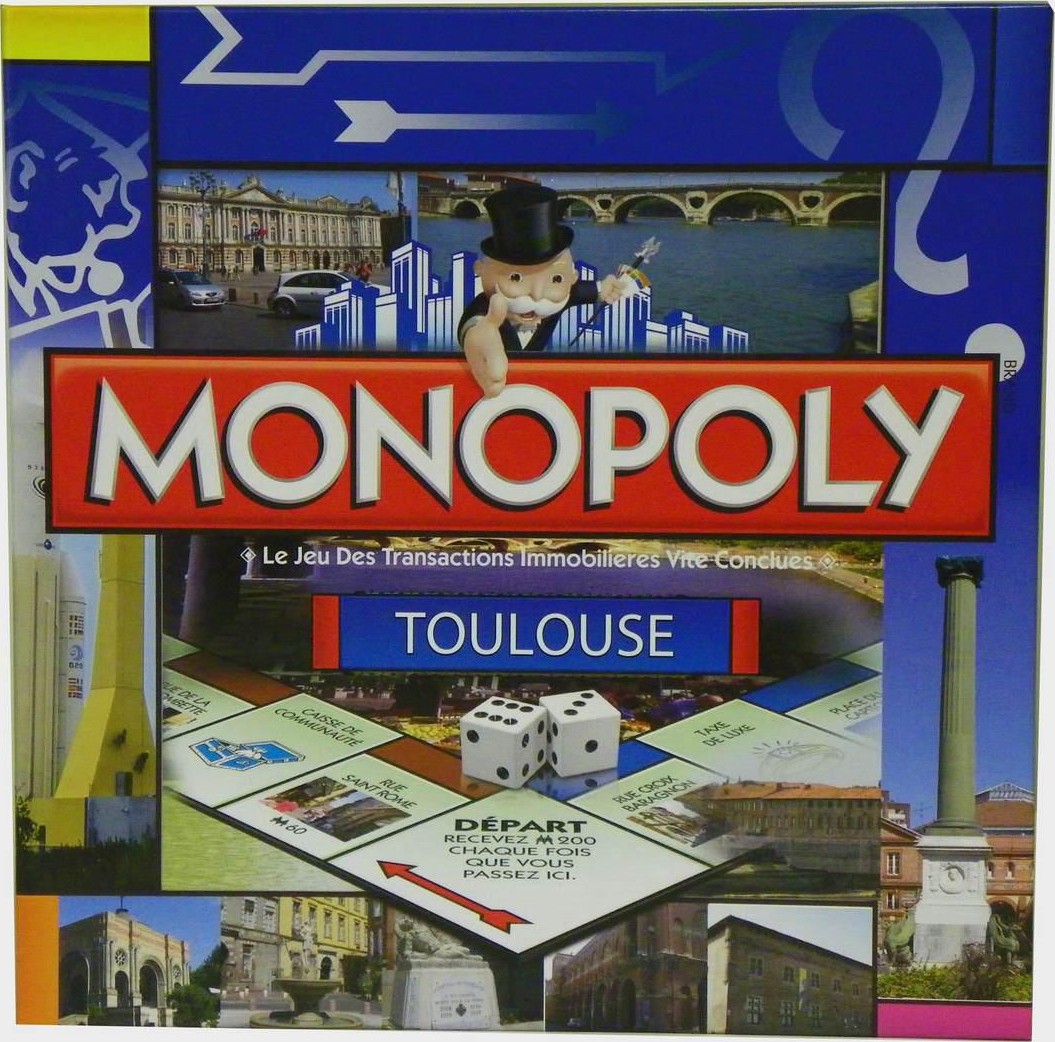 Autre boîte du Monopoly Toulouse (version 2013)