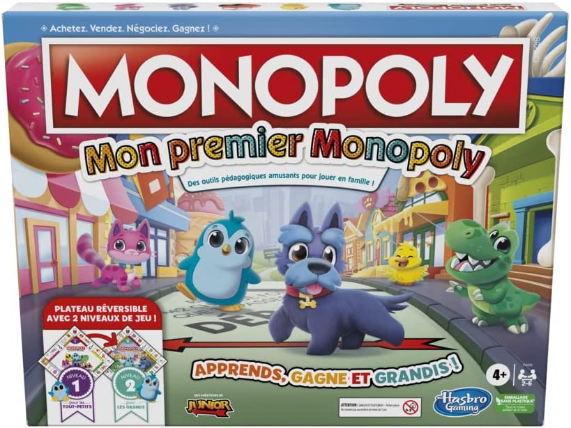 Boite du Monopoly Mon premier Monopoly