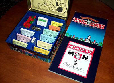 Contenu détaillé du Monopoly 50e Anniversaire