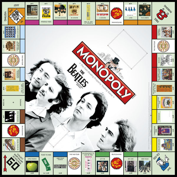 Plateau du Monopoly The Beatles (version 2)