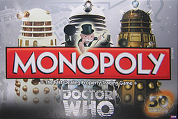 Boite du Monopoly Doctor Who (50e anniversaire)