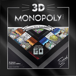 Boite du Monopoly 3D - Fazzino