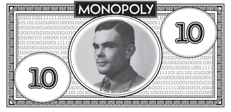 Billets du Monopoly Alan Turing
