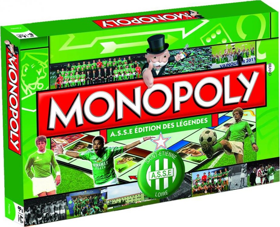 Boite en 3D du Monopoly A.S.S.E. Édition des légendes