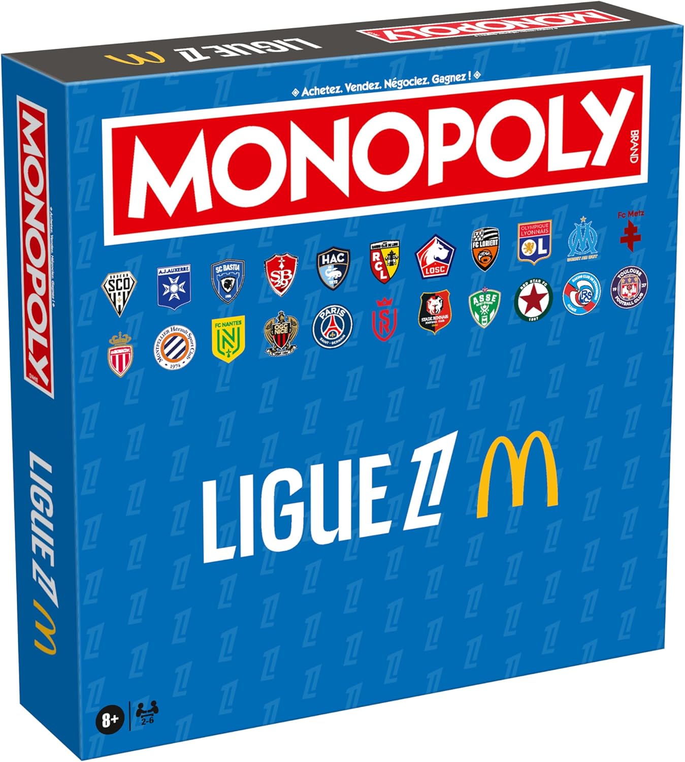 Boite du Monopoly Ligue 1 - McDonald