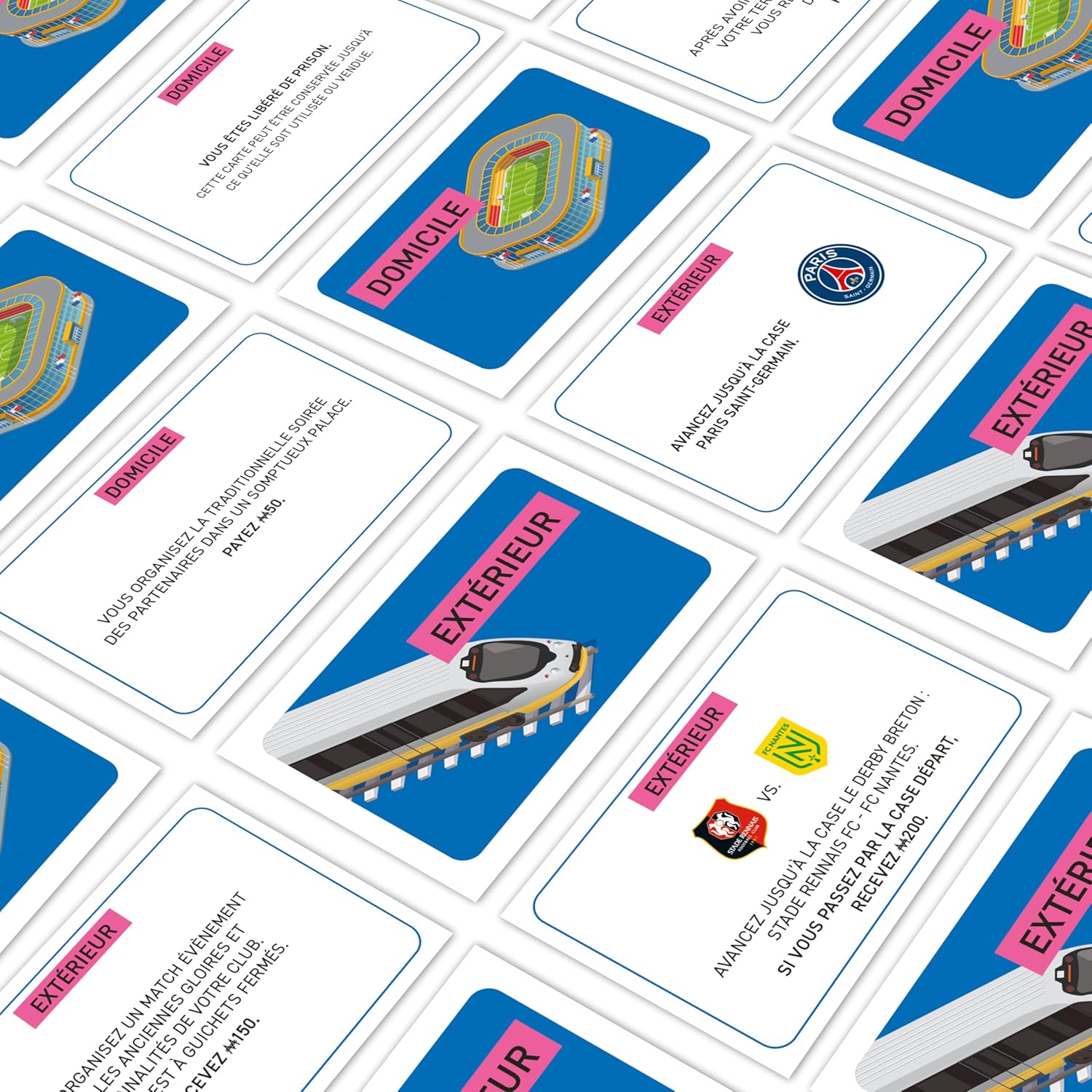 Carte chance du Monopoly Ligue 1 - McDonald