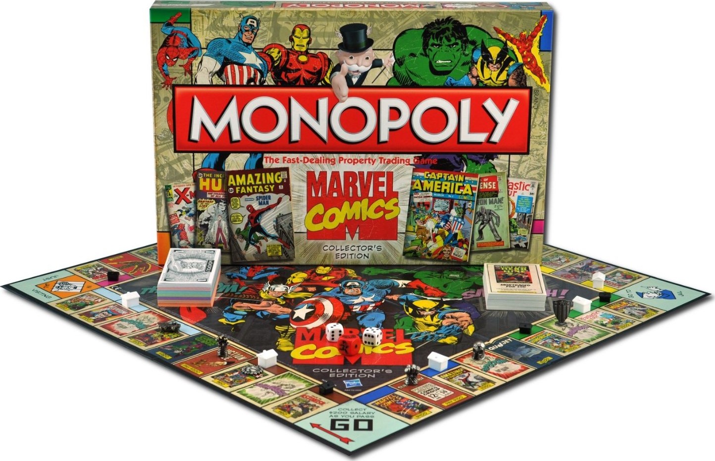 Seconde boîte du Monopoly Marvel Comics