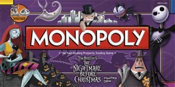 Boite du Monopoly The Nightmare Before Christmas 