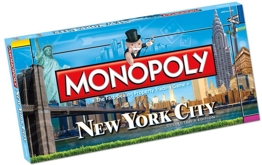 Boite en 3 dimensions du Monopoly New York City Collector