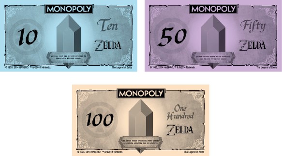 Billets du Monopoly Zelda
