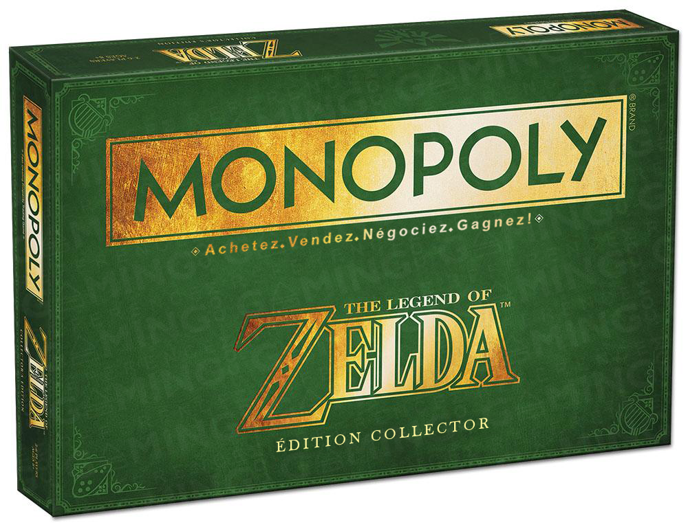 Boite du Monopoly Zelda : édition en français