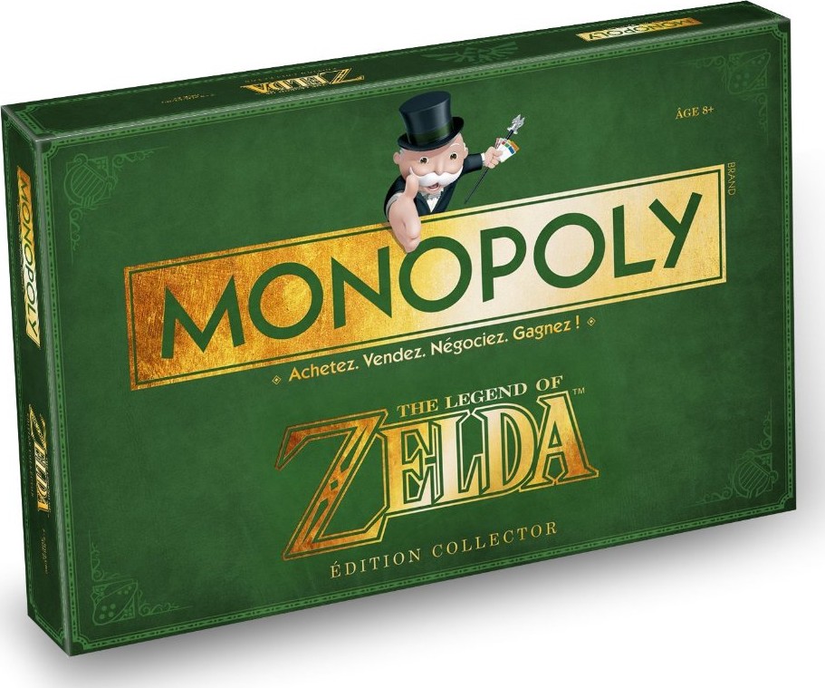 Autre boîte possible du Monopoly Zelda : édition en français