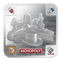 Pièces en argent Monopoly