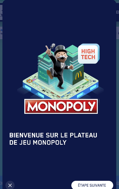 Monopoly Mac Donald's 2019