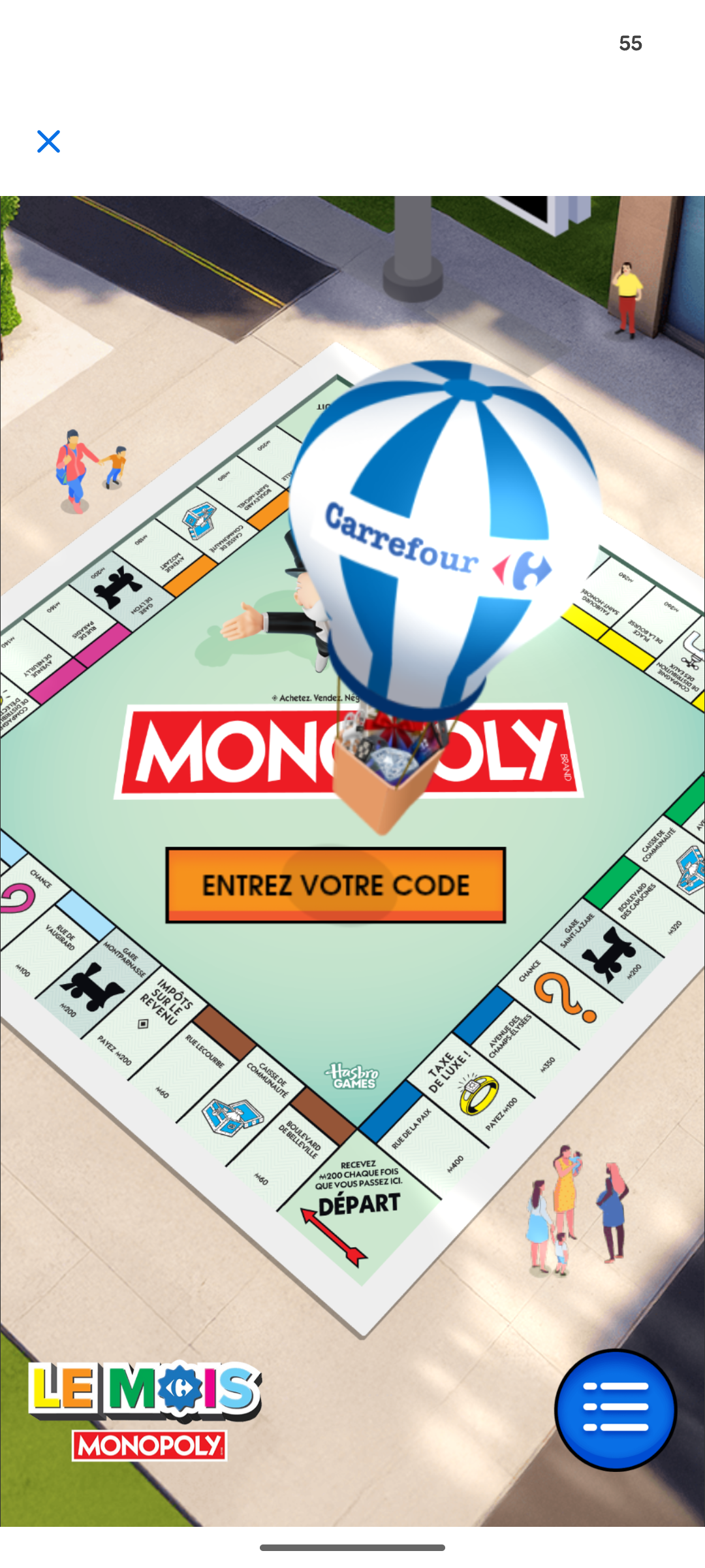 Application Monopoly Carrefour